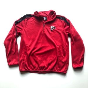 Atlanta Falcons Team Used Jacket Large Mens